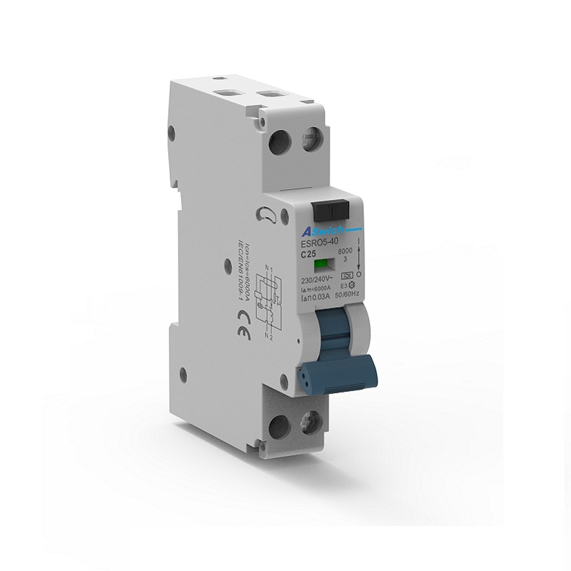 ESRO5-40 Residual Current AC Breaker with Overcurrent Protection