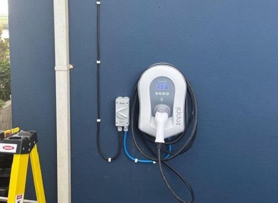 Aswich EAS50/N Waterproof AC Isolator Switches Applied In EV Charger System in England, 2022