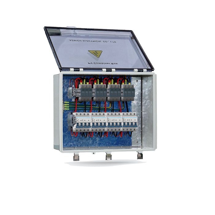 EDB Series PV DC Combiner Box (4  input 4 output）600VDC/1000VDC